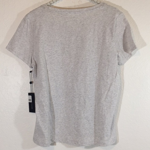 TOMMY HILFIGER Anchor Print Scoop Neck Graphic Tee - Picture 4 of 8